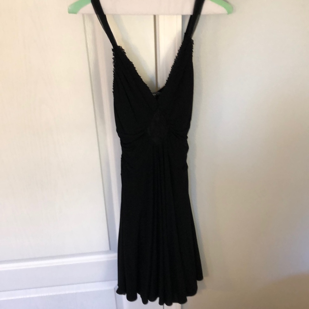 BEBE DRESS-BLACK